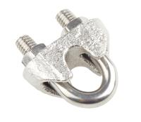 247-9076 RS PRO Stainless Steel 6mm Diameter Wire Rope Clamp