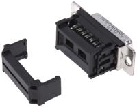 l17dafra15p Amphenol Communications Solutions DFR 15 Way Right Angle Cable Mount D-sub Connector Plug, 2.74mm Pitch