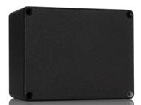 1550cbk Hammond 1550 Series Black Die Cast Aluminium Enclosure, IP54, Black Lid, 115 x 90 x 55mm