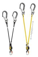 l014cb01 Petzl 1830mm Fall Arrest Lanyard MGO 60 Karabiner Twin