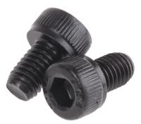 822-9085 RS PRO Black, Self-Colour Steel Hex Socket Cap Screw, DIN 912, M5 x 8mm