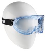 71360-00011m 3M FAHRENHEIT, Scratch Resistant Anti-Mist Safety Goggles with Clear Lenses