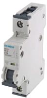5sy6110-7 Siemens Sentron 5SY6 MCB, 1P, 10A Curve C, 230V AC, 72V DC, 6 kA Breaking Capacity
