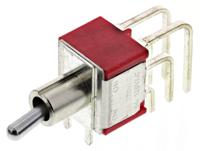 734-7028 RS PRO Toggle Switch, PCB Mount, On-(On), DPDT, Through Hole Terminal