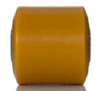 etx-085x80-12-nl85-type-a Tente Yellow Polyurethane Sealed Bearings Trolley Wheel, 800kg