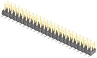 tsm-125-02-l-dv Samtec TSM Series Straight Surface Pin Header, 50 Contact(s), 2.54 mm Pitch, 2 Row, Unshrouded