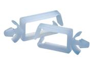 151-75209-wpc20-pa66-na HellermannTyton Natural Nylon Cable clip, 20mm Max. Bundle