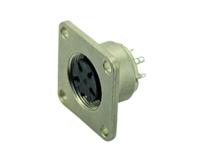 c09131t0061002 Amphenol Industrial, C091 6 Pole M16 Din, DIN EN 61076-2-106, 7A, 300 V IP67, Screw Coupling, Female, Panel Mount