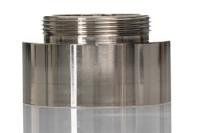 52104460 Lapp Cable Gland Adaptor, M40 Exterior Thread, M50 Interior Thread, Nickel Plated Brass, SKINDICHT Series