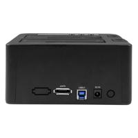 sdock2u33re StarTech.com eSATA, USB Type B Hard Drive Docking Station for 2 Drives SATA Hard Drive 2.5 x 3.5in