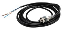 e2e-x4b1t8-2m Omron Inductive Threaded Barrel Proximity Sensor, M8, 4 mm Detection, PNP NO, 10 → 30 V dc