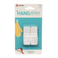 vel-30106-weu Velcro HANGables 25 x 62 mm White Adhesive Hook x 2