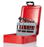 218-567 RS PRO HSS Countersink Drill Bit Set, 6.0mm Head, 3 Flute(s), 90°, 6 Piece(s)