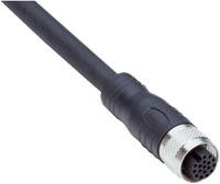 yf2a2d-100uv2xleax-2114297 SICK Female 4 way Straight M12 to Male 4 way Straight M12 Connector Cable, 10 m