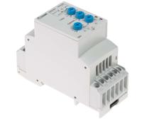 84871130 Crouzet Current Monitoring Relay, 3 Phase, DPDT, DIN Rail