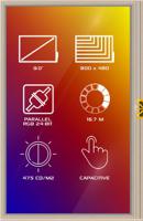 4dlcd-90800480-ctp 4D Systems 4DLCD-90800480-CTP TFT LCD Colour Display / Touch Screen, 9in, 800 x 480pixels