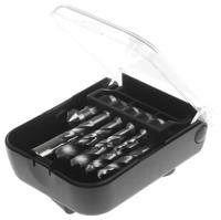 4450907 EXACT 11-Piece Twist Drill Bit Set for Metal, 10.2mm Max, 2.5mm Min, HSS Bits