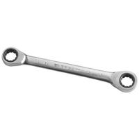 6417x19 Facom 64 Series Ratchet Ring Spanner, 17mm, Metric, Double Ended, 230 mm Overall