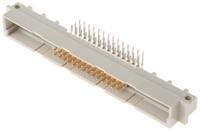 374162-374162-e ERNI 42 + 6 Way 2.54mm Pitch, Type M Class C2, 3 Row, Right Angle DIN 41612 Connector, Plug