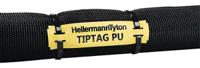 556-25020-ttagpu11x100ye-pur-ye HellermannTyton TIPTAG Yellow Black Print Cable Labels, 100mm Width, 11mm Height, 125 Qty