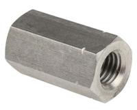 825-297 36mm Plain Stainless Steel Coupling Nut, M12, A2 304