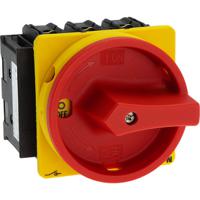 013198-p3-63easvb2hi11 Eaton 3 Pole Flush Mount Isolator Switch - 63A Maximum Current, 30kW Power Rating, IP65 (Front)