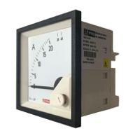 186-2450 RS PRO Analogue Panel Ammeter 40 (Input)A AC, 68mm x 68mm, 1 % Moving Iron