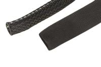 g13034-or007 Alpha Wire Braided PET Orange Cable Sleeve, 19.05mm Diameter, 15m Length, FIT Wire Management Series