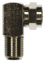 5-1634537-1 TE Connectivity Right Angle RF Adapter Type F Socket to Type F Plug 1GHz
