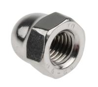 248-4501 RS PRO Stainless Steel Dome Nut, DIN 1587, M8