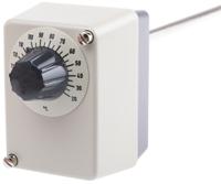 60302101-1-043-30-0-00-20-13-46-300-8-6000 Jumo Capillary Thermostat, +150°C Max, SPDT, Manual Reset, Surface Mount