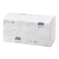 290190 Tork Flushable Folded White Paper Towel, 115 x 230mm, 2-Ply, 250 Sheets