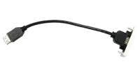 286-2979 RS PRO 25 mm 1 Way Female USB Type A Audio & Video Faceplate