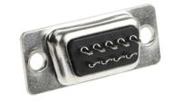119998-2835 ITT Cannon ZD* 9 Way Panel Mount D-sub Connector Socket, 2.84mm Pitch