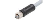 1205000306 Molex Female 5 way M12 Micro Change to Male Pigtail Cordset, 10 m
