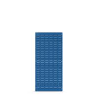1402514811 Steel Louvre Panel Storage Unit, 457mm x 19mm x 991mm, Blue