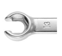 4312x14 Facom 43 Series Flare Nut Spanner, 12mm, Metric, Double Ended, 143 mm Overall