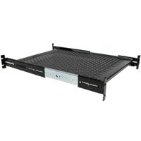 unisldshf19 StarTech.com Black Shelf, 2U, 22.7kg Load, 452mm x 610mm