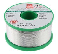 800-7677 RS PRO Wire, 0.81mm Lead Free Solder, 228°C Melting Point