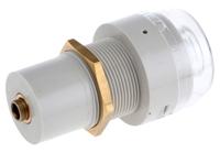 84150215 Crouzet Green Panel Mounting Visual Indicator, 8bar, 4 mm inlet port, 22.5mm mount hole