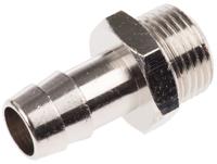 0931-10-17 Legris LF3000 Series Straight Threaded Adaptor, G 3/8 Male to Push In 10 mm, Threaded-to-Tube Connection Style