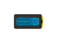 4-2358263-1 TE Connectivity, Heavy Duty Sealed Connector Series Automotive Connector Socket Blue Cable Mount 13 Way, Wire