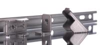 2584100 Rittal AX Series Stainless Steel Pole Clamp for Use with AX, KX Series, 600 x 198mm