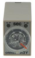 h3y-4-100-120vac-10s Omron H3Y-4 Series DIN Rail, Surface Mount Timer Relay, 100 → 120V ac, 4-Contact, 0.5 → 10 s, 1-Function,