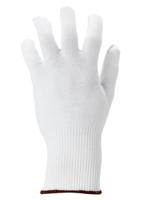 78110070 Ansell ActivArmr White Polyester Polyester Work Gloves, Size 7, Uncoated Coating