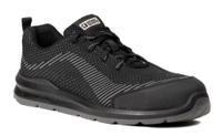 9mil110040 Coverguard MILERITE Unisex Black, Grey Steel Toe Capped Low safety shoes, UK 7, EU 40