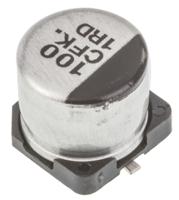 eeefk1c101p Panasonic 100μF Aluminium Electrolytic Aluminium Electrolytic Capacitor 16V dc, Surface Mount - EEEFK1C101P