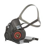 6300 3M 6000 Series Half-Type Respirator Mask, Size Large