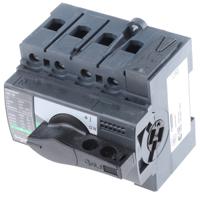 28901 Schneider Electric 4P Pole Isolator Switch - 40A Maximum Current, 220kW Power Rating, IP40