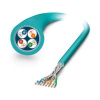 1416347 Phoenix Contact, 100m Cat6a, Blue, S/FTP Shielded, Unterminated PUR Sheath